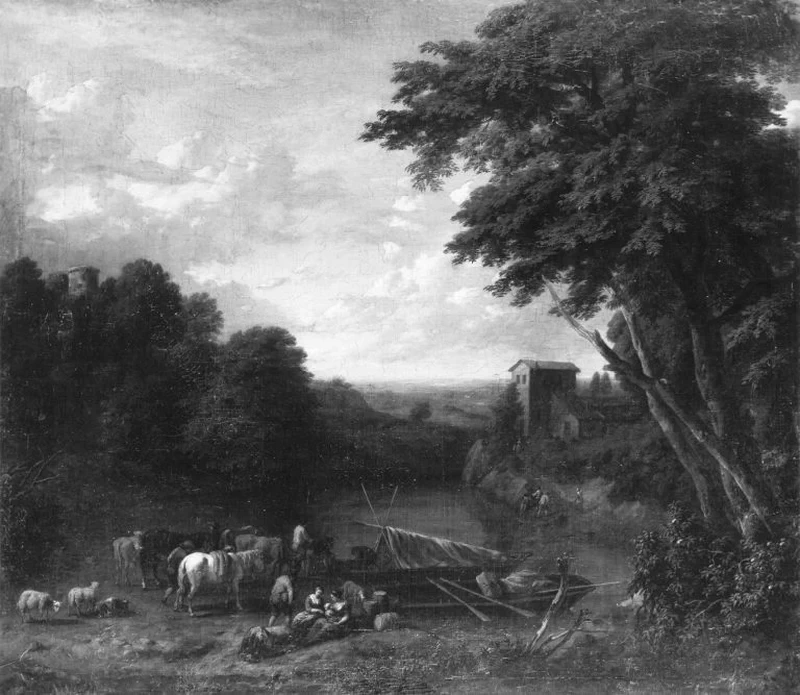 Paesaggio con figure - Bavarian State Painting Collection